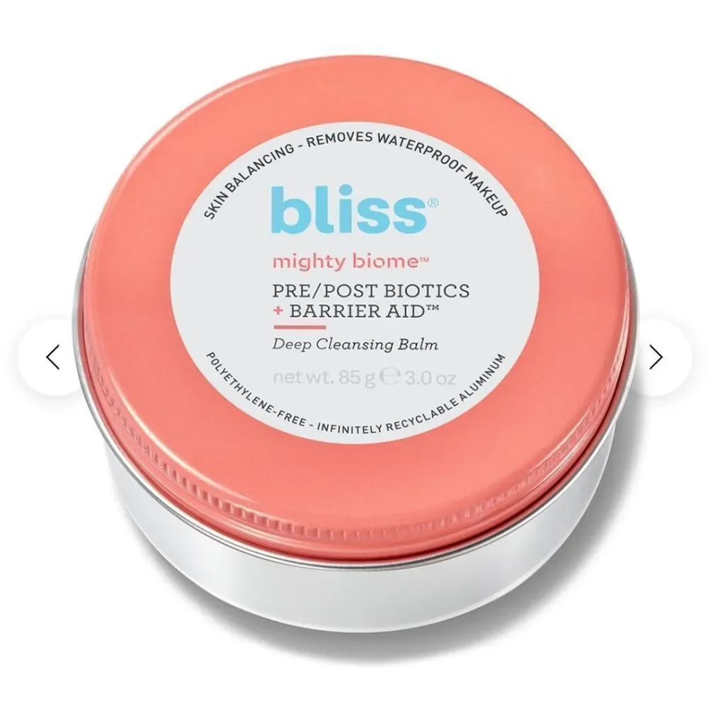 NEW Bliss Skincare Full Size Product Bundle Clear Genius‎ Mighty Biome Prevent 4
